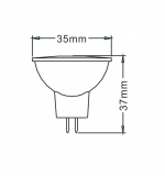 MR11 G4 SMD-Strahler 1,5W 100lm 120 warmwei