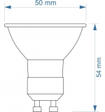 PAR16 GU10 LED Strahler 4W 360lm 120 warmwei