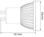 PAR16 GU10 LED-Strahler 3,5W 250lm 45 wei